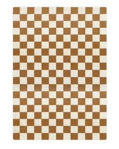 Checkerboard Rug Terra 170 x 240 cm