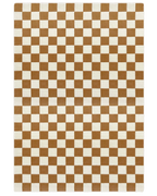 Checkerboard Rug Terra 200 x 300 cm