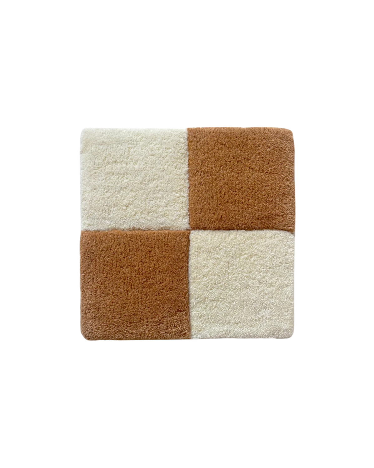 Checkerboard Rug Terra Blanc Cassé