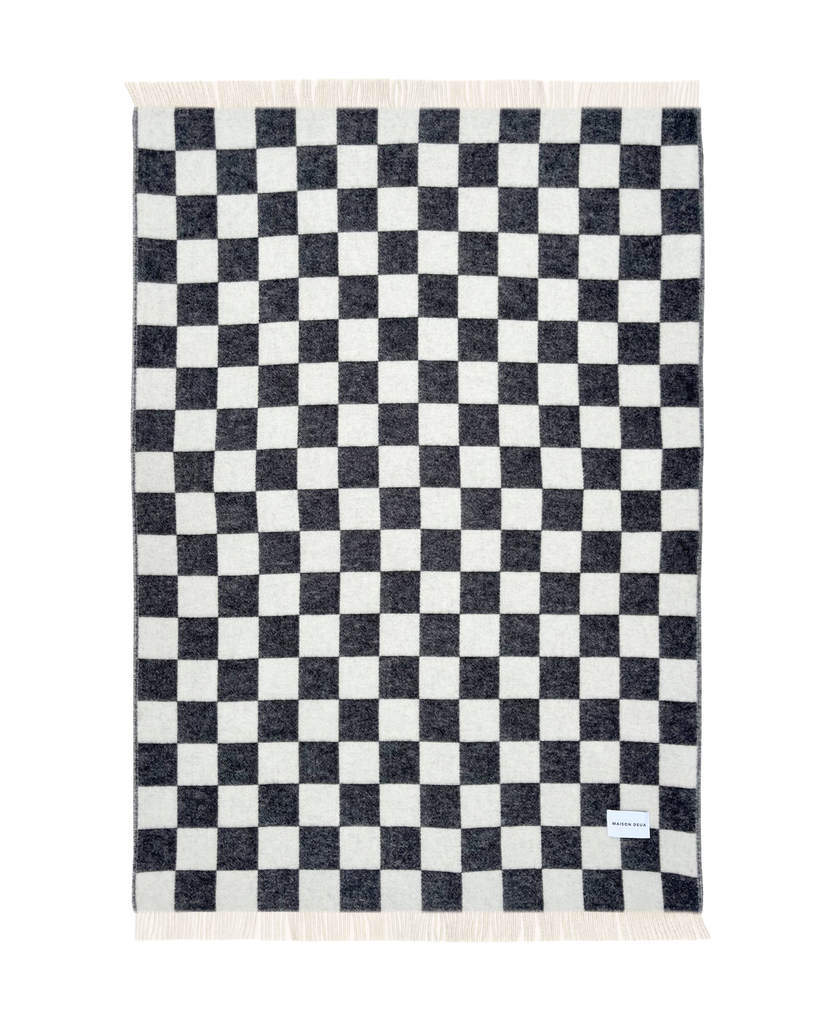Plaid Checkerboard Noir Blanc