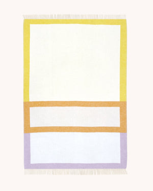 Color Block Blanket No.1 Lilac