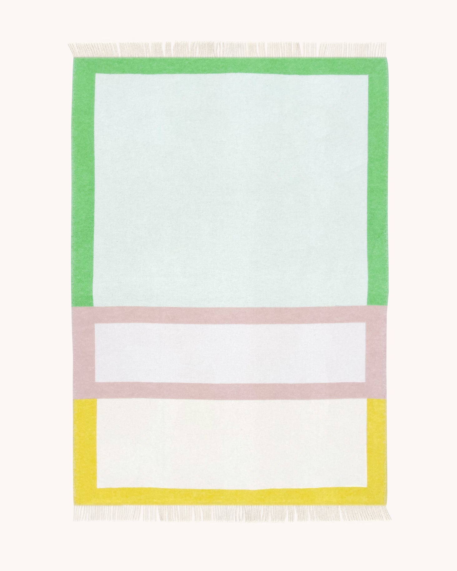 Color Block Blanket No.2 Yellow