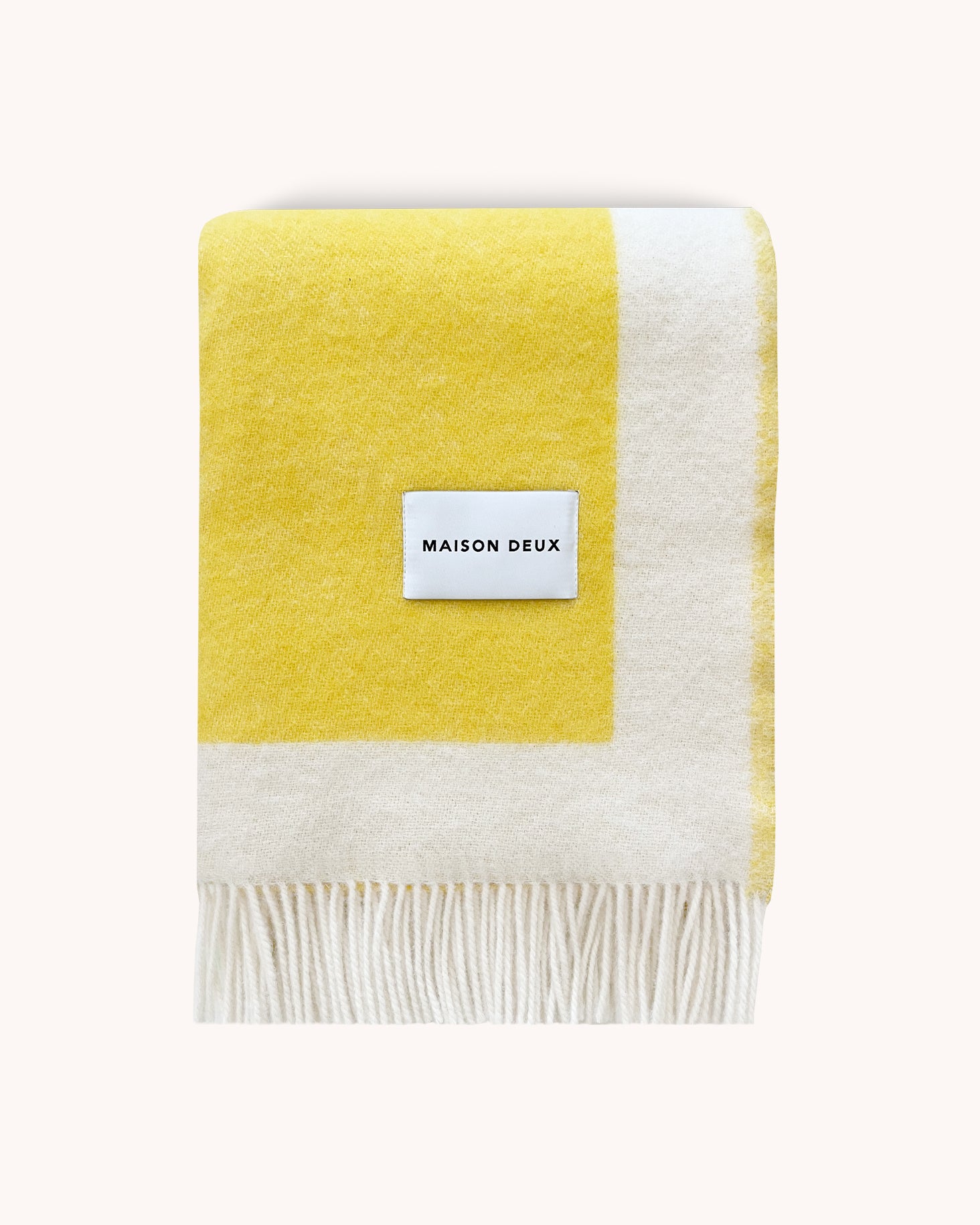Color Block Blanket No.2 Yellow