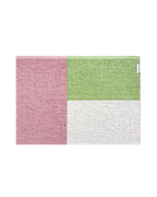 Color Block Door Mat Kiwi Pink 50 x 70 cm
