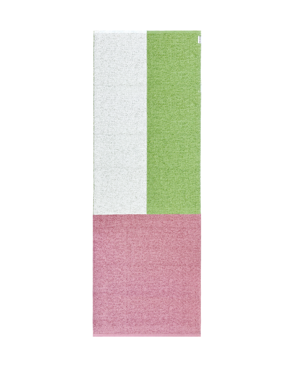 Color Block Rug Kiwi Pink 70 x 200 cm