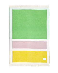 Color Block Blanket No.2 Yellow