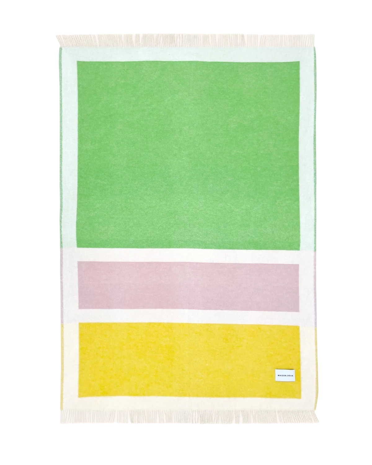 Color Block Plaid No.2 Geel