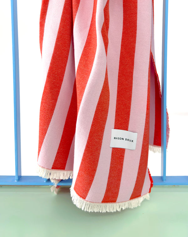 Cotton Blanket Design Stripes