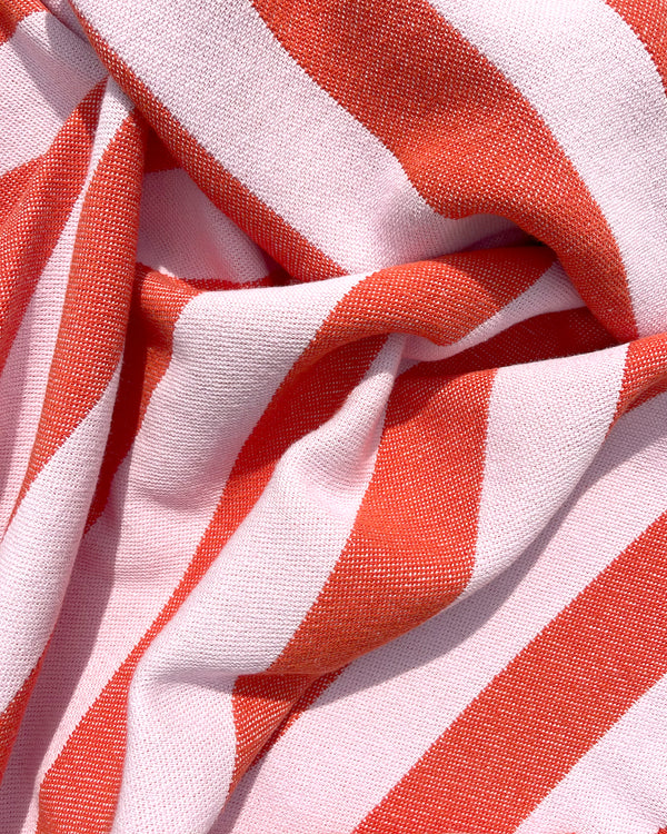 Candy Wrap Blanket Pink Red Carrot