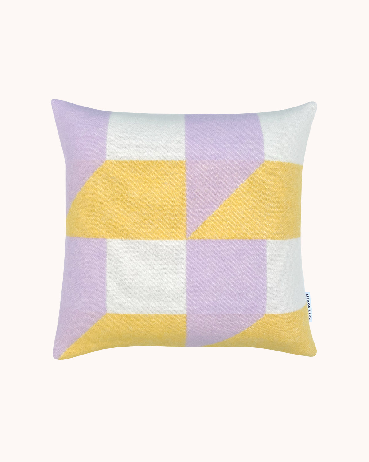 Housse de Coussin Cubis Soleil Lilas