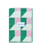 Cubics Blanket Grass Pink