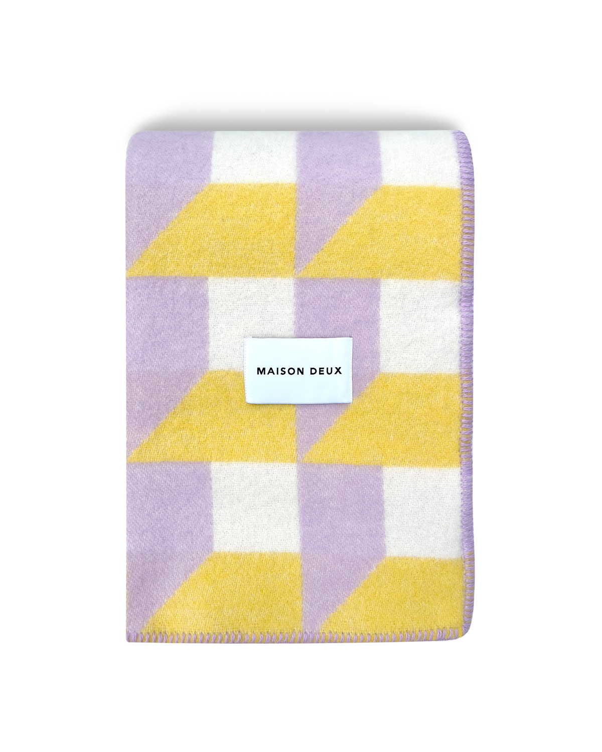 Cubics Blanket Lilac Sun