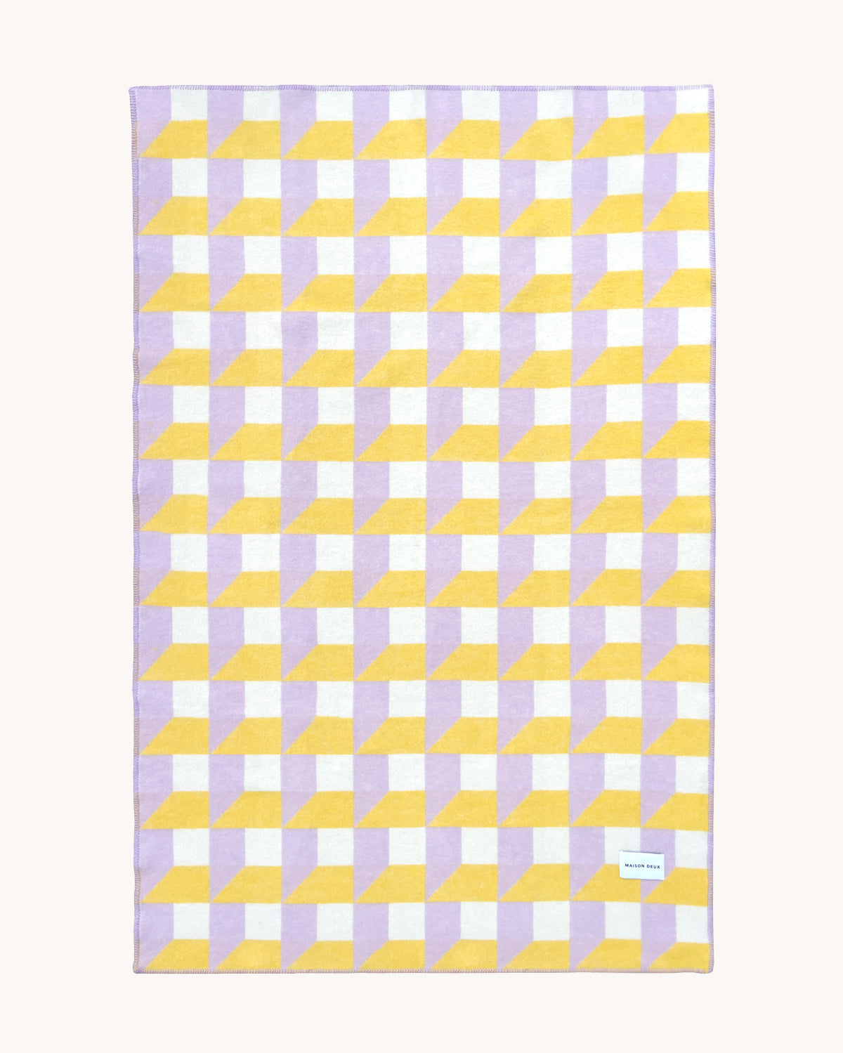 Kubussen Plaid Lila Zon