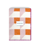 Cubics Blanket Pink Carrot