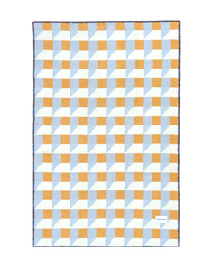 Cubics Blanket Blue Honey