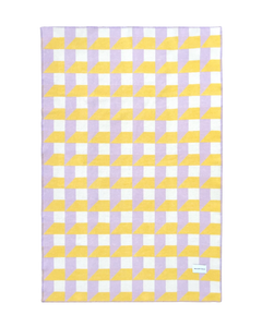 Cubics Blanket Lilac Sun
