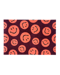 Smiley® X Maison Deux Doormat Bordo Coral