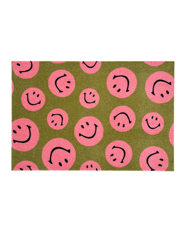 Smiley® | Maison Deux Paillasson Matcha Rose