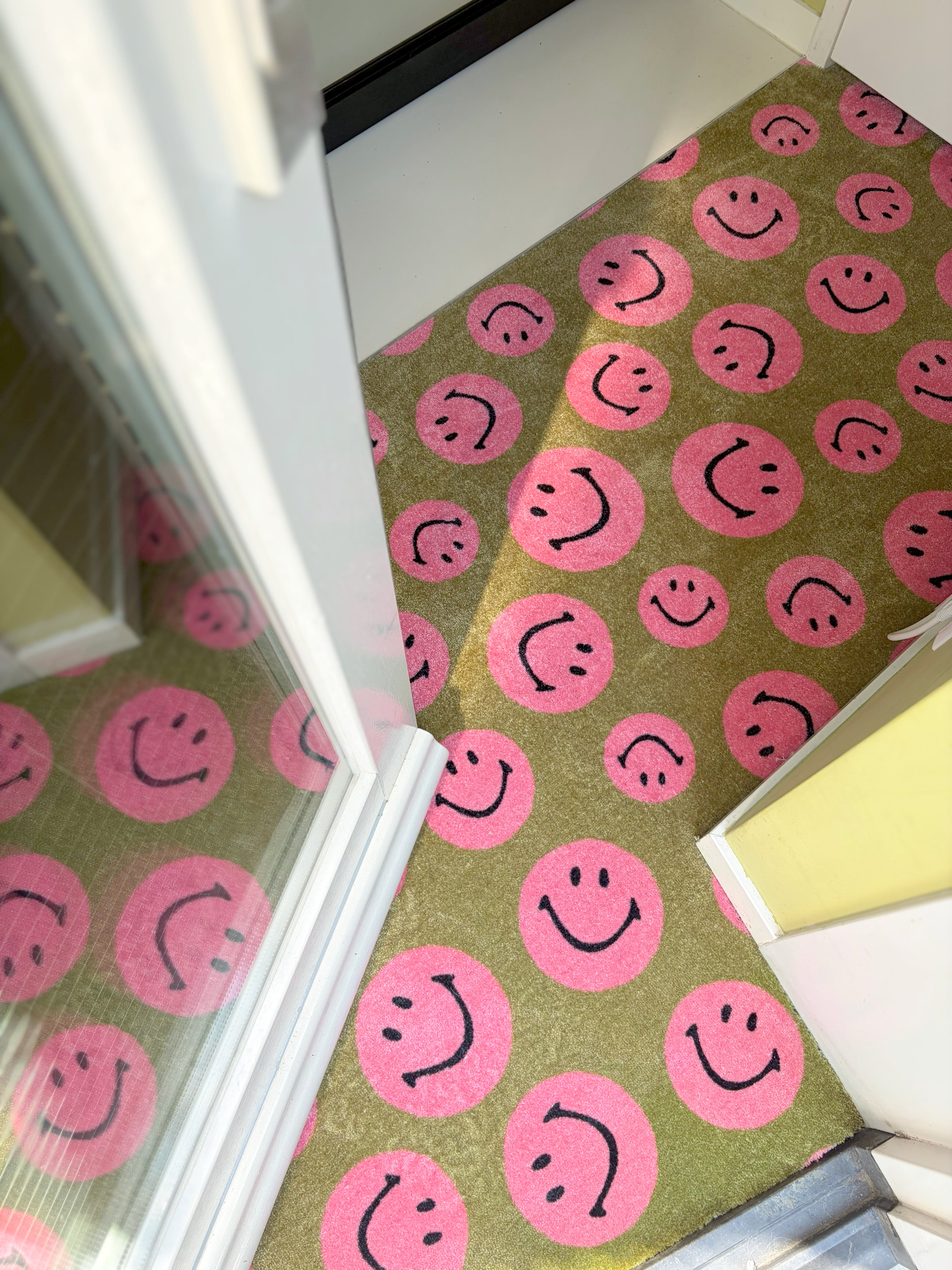 Smiley® | Maison Deux Paillasson Matcha Rose