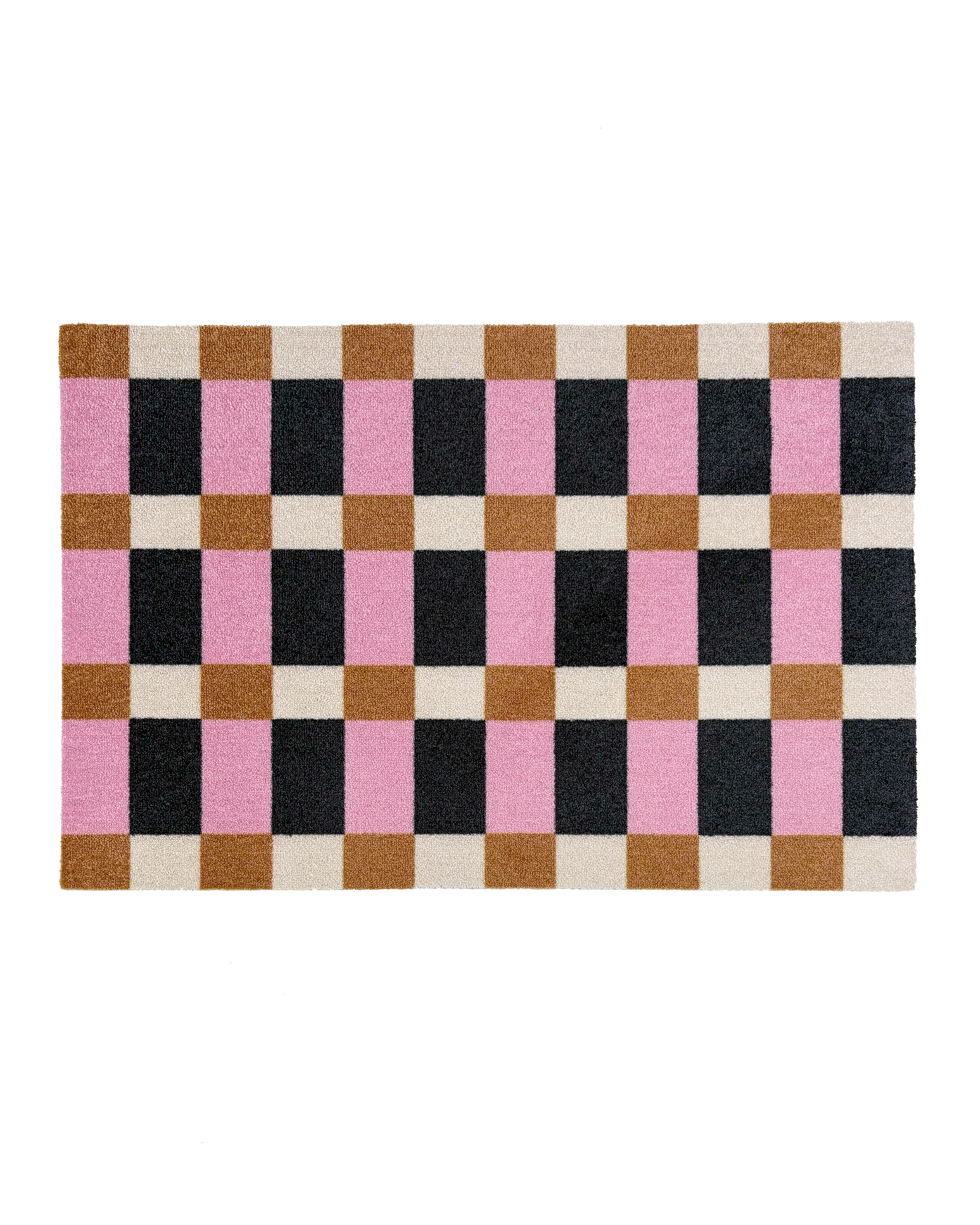 Design Custom Size Doormat Lobby Check Copenhagen | Maison Deux
