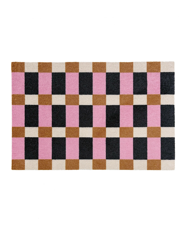 Lobby Check Doormat Copenhagen