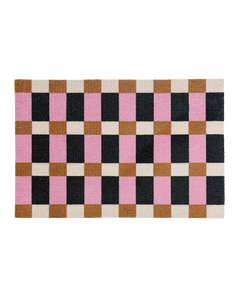 Lobby Check Doormat Copenhagen
