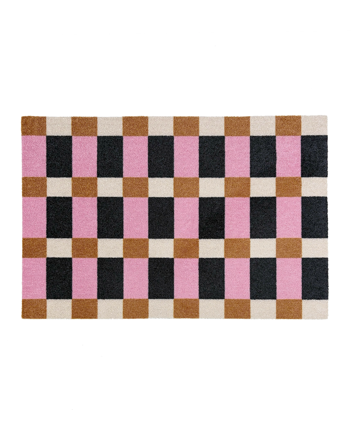 Design Custom Size Doormat Lobby Check Copenhagen | Maison Deux