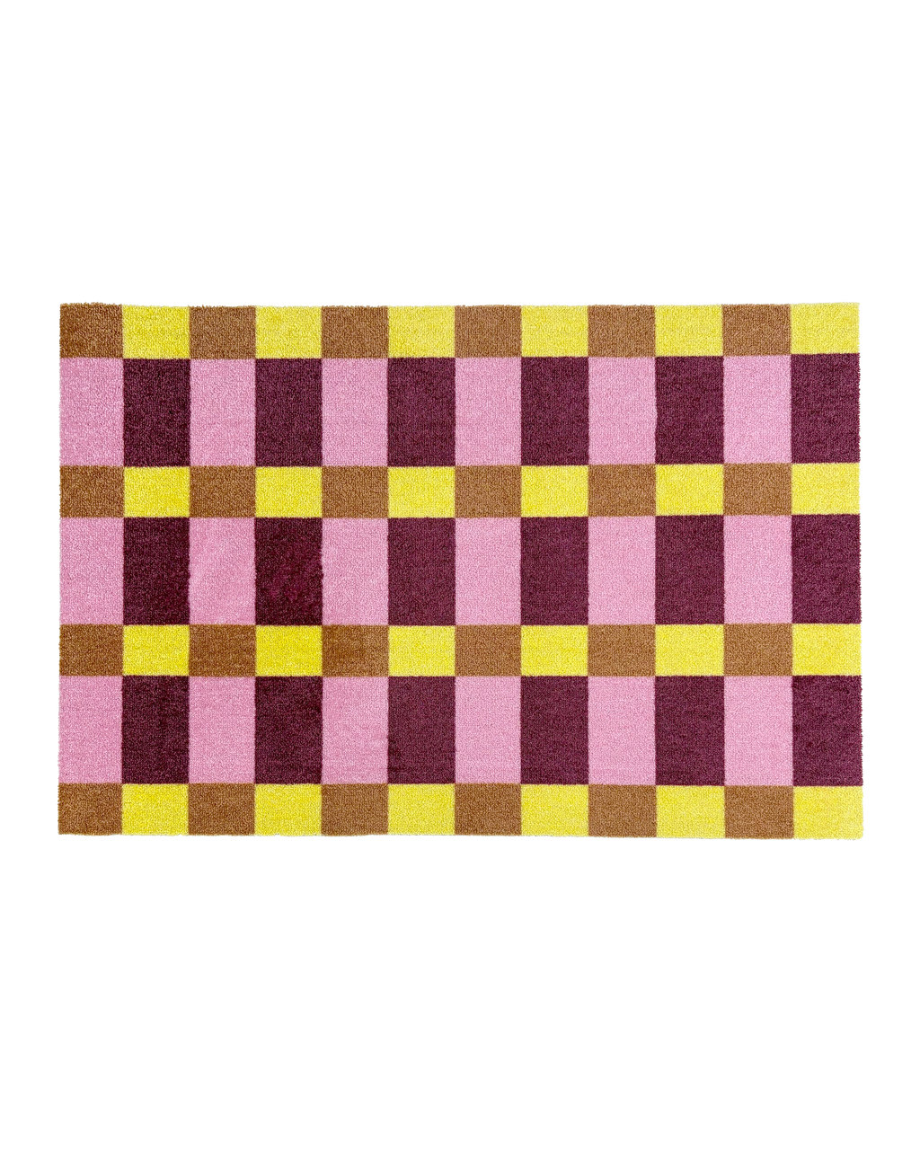 Design Custom Size Doormat Lobby Check Marrakech | Maison Deux