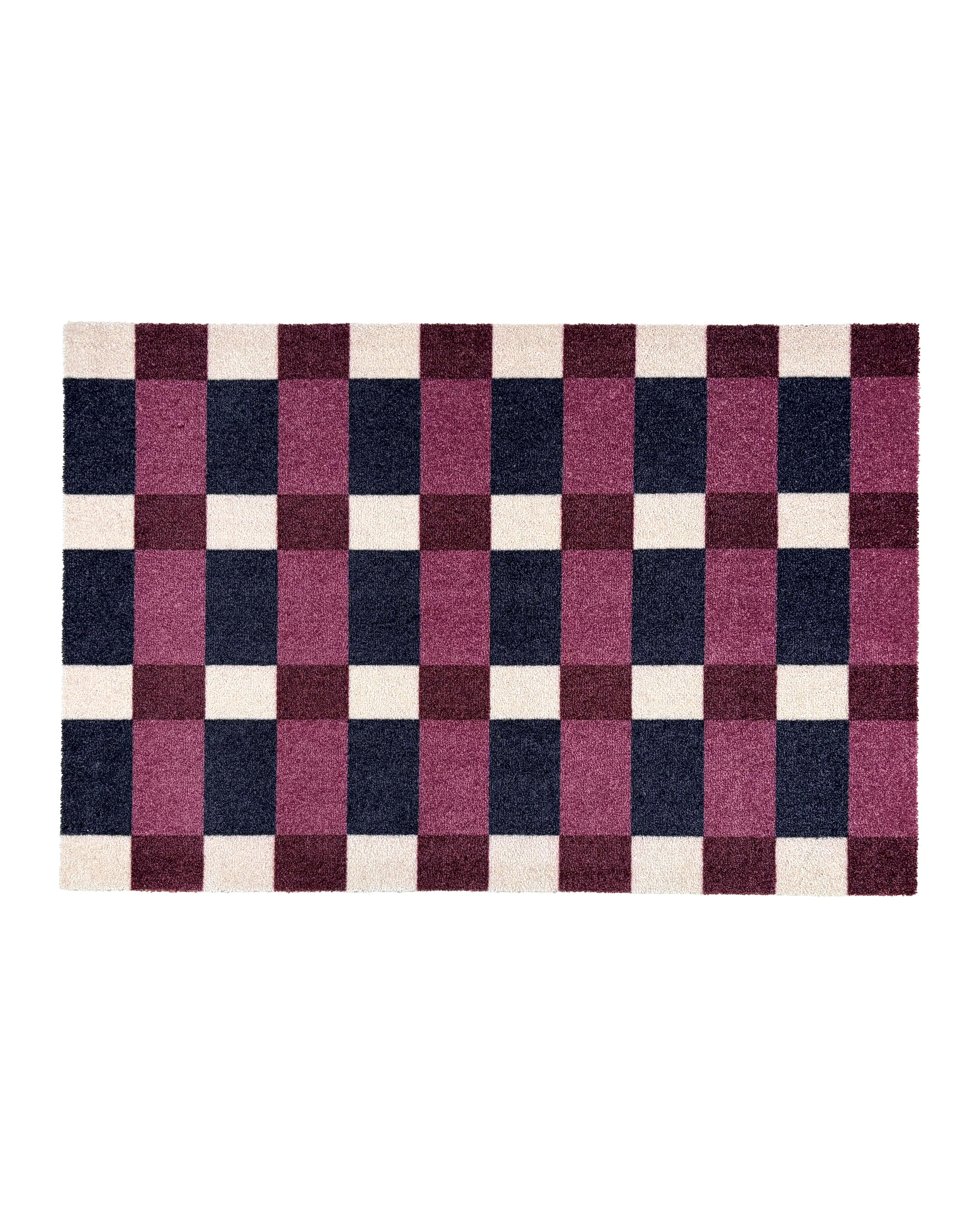 Design Custom Size Doormat Lobby Check Stockholm | Maison Deux