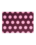 Design Custom Size Doormat Puffy Polka Burgundy Pink | Maison Deux