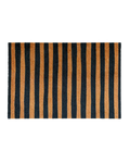 Design Custom Size Doormat Wobbly Stripe Black Toffee | Maison Deux