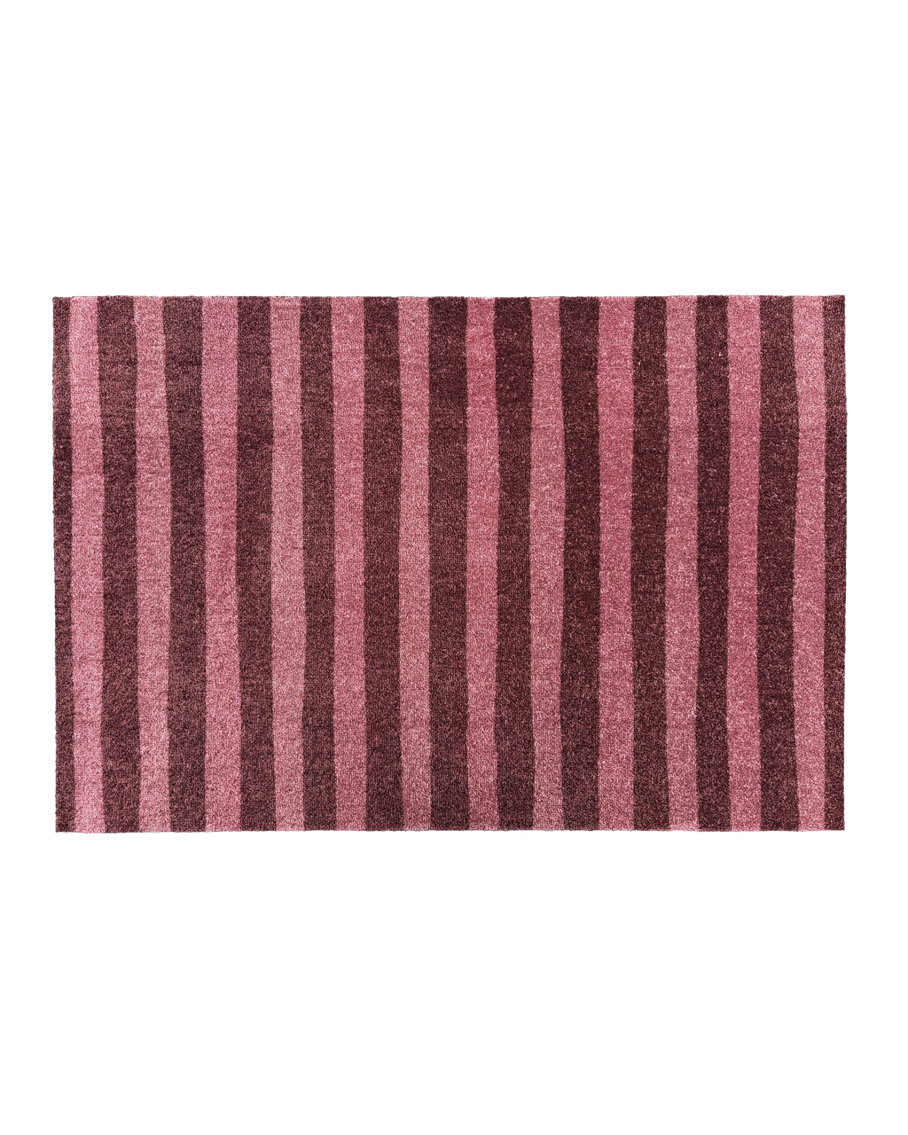 Design Custom Size Doormat Wobbly Stripe Choco Fig | Maison Deux