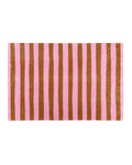 Design Custom Size Doormat Wobbly Stripe Pink Toffee | Maison Deux