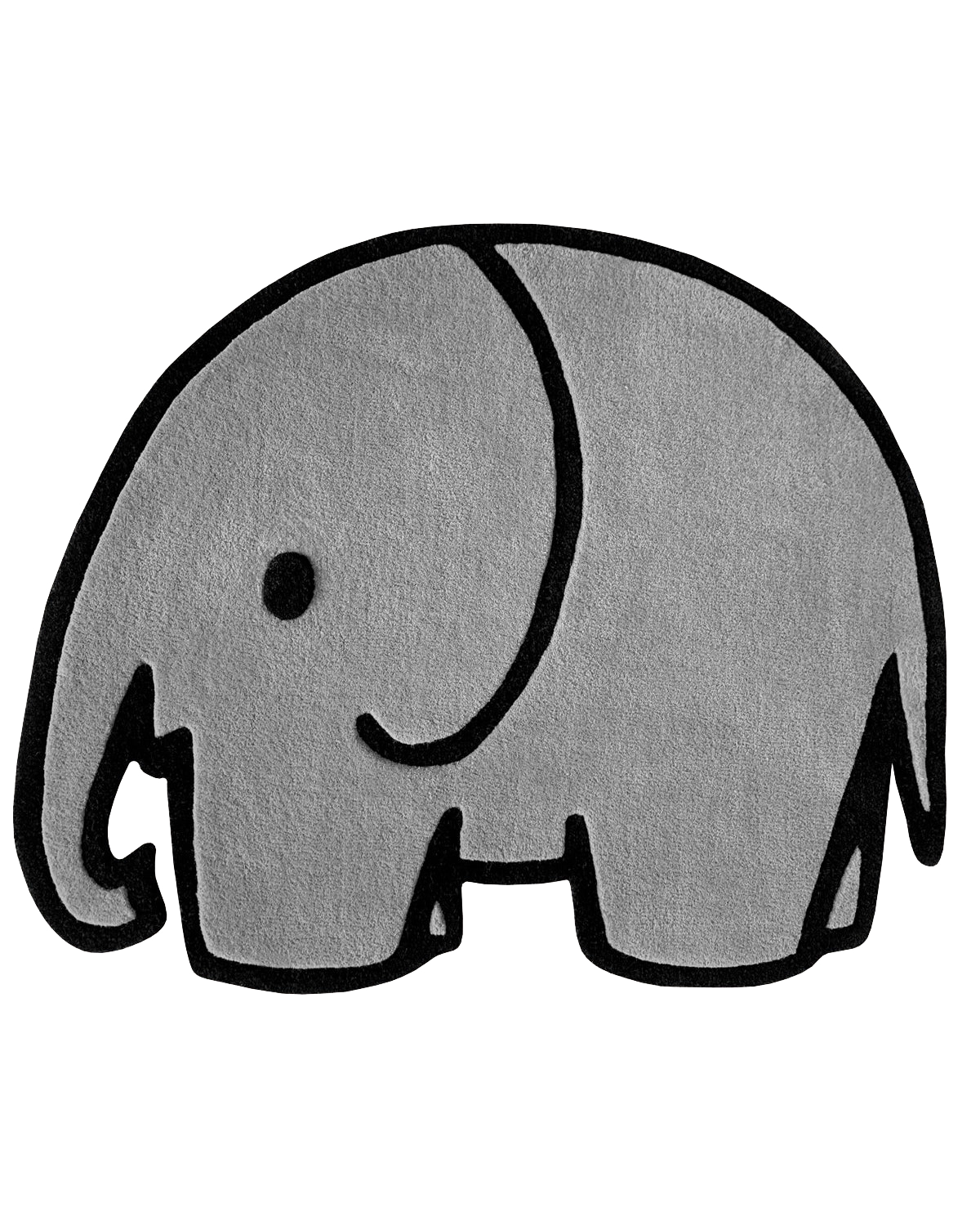 Tapis éléphant 100 x 82 cm