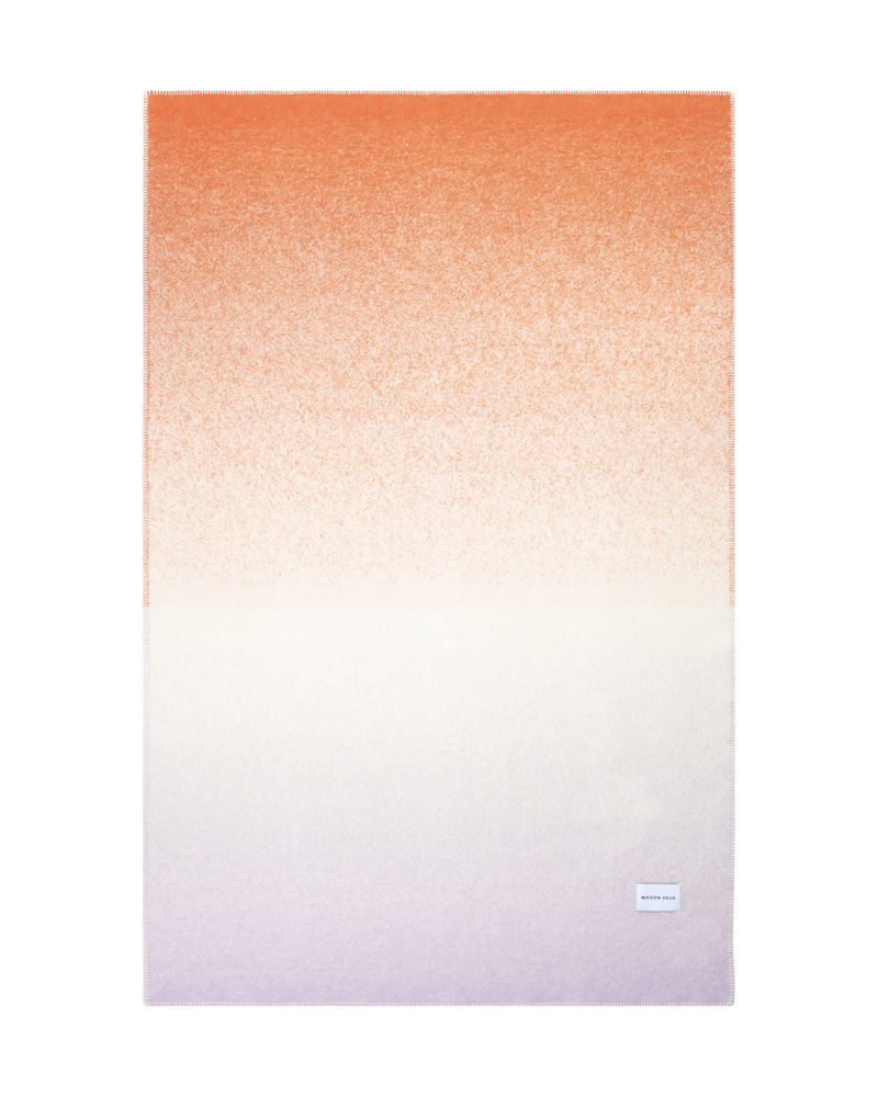 Gradient Blanket Sunset