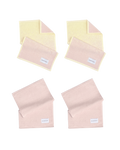 Guest Towel 4-Pack Gradient Butter Yellow Pink