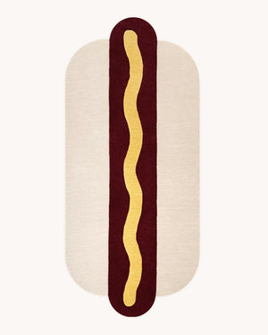 Hot Dog Rug 80 x 180 cm
