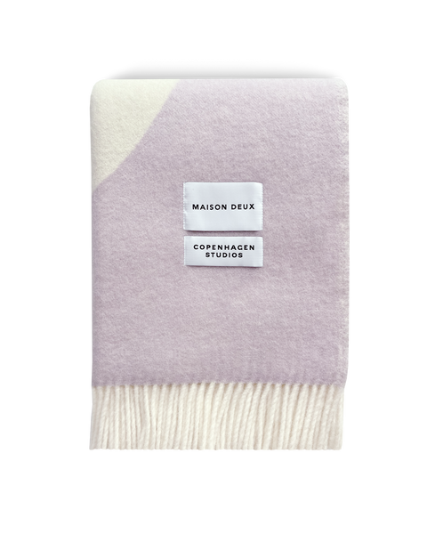 Hygge Blanket Soft Lilac – Maison Deux