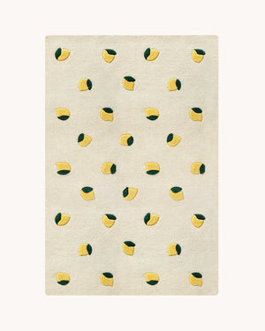 Teppich Zitronen 120 x 180 cm