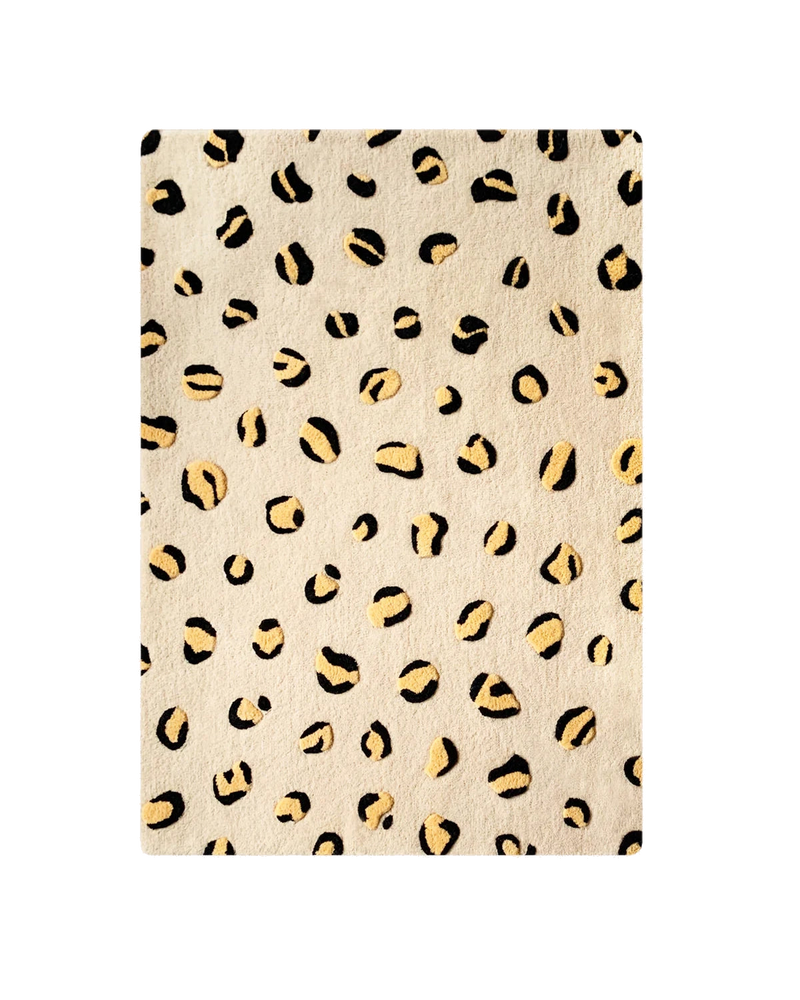 Teppich Leopard 80 x 120 cm
