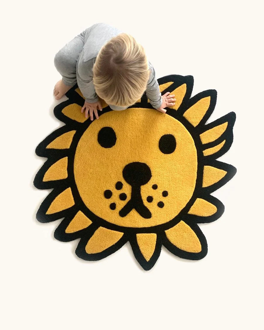 Leeuw Vloerkleed 88 x 90 cm