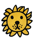 Leeuw Vloerkleed 88 x 90 cm