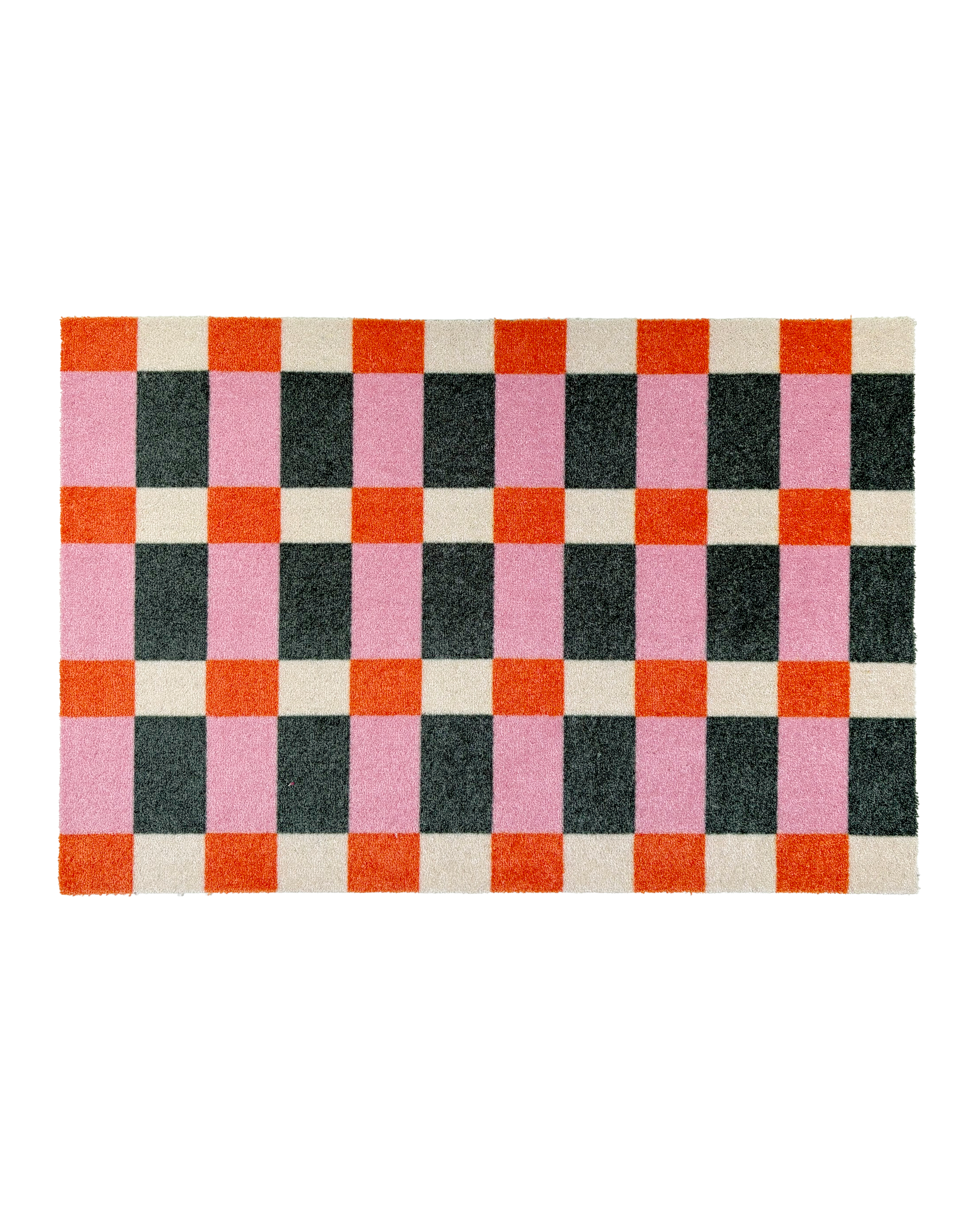 Lobby Check Doormat Mexico