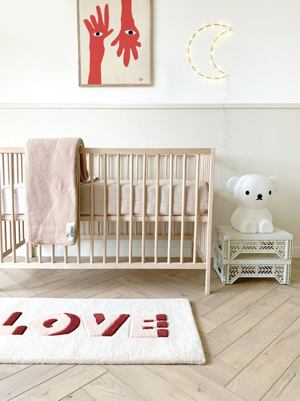 Love Rug - Nursery Room Inspiration