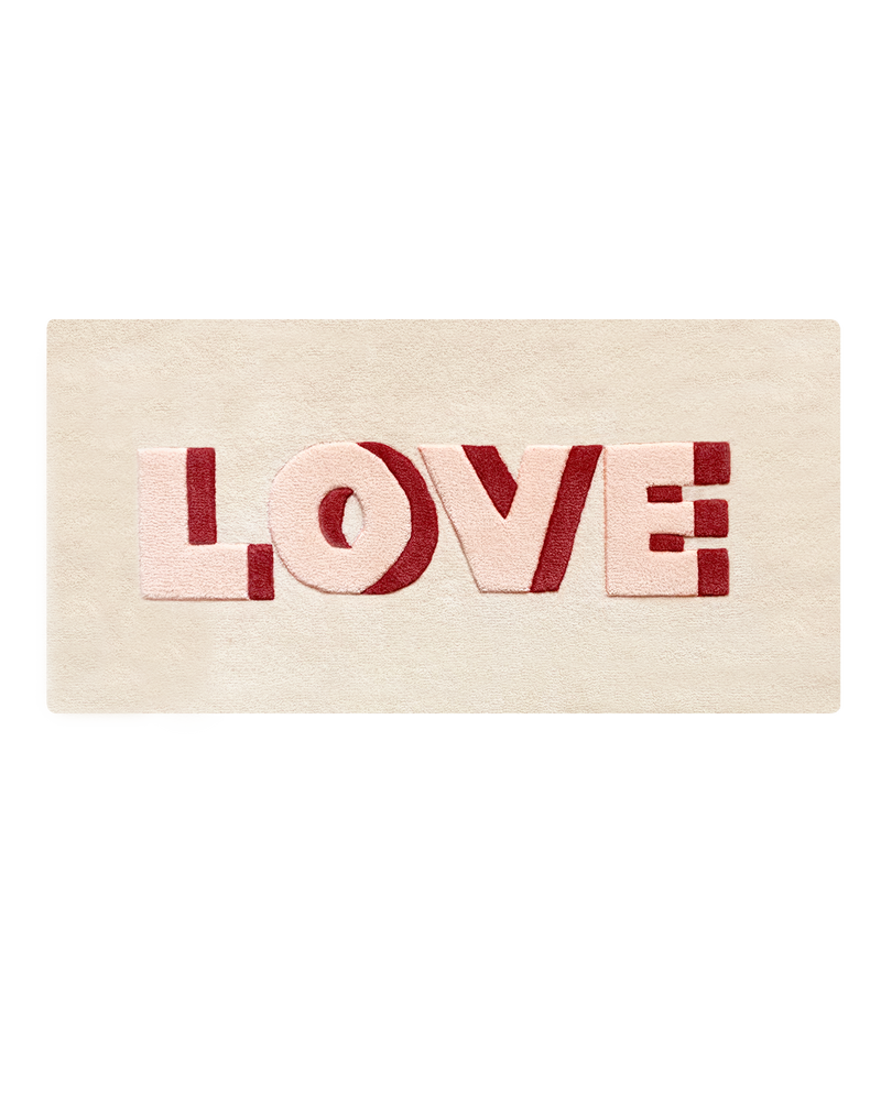 Teppich Love 100 x 50 cm - Archive Sale
