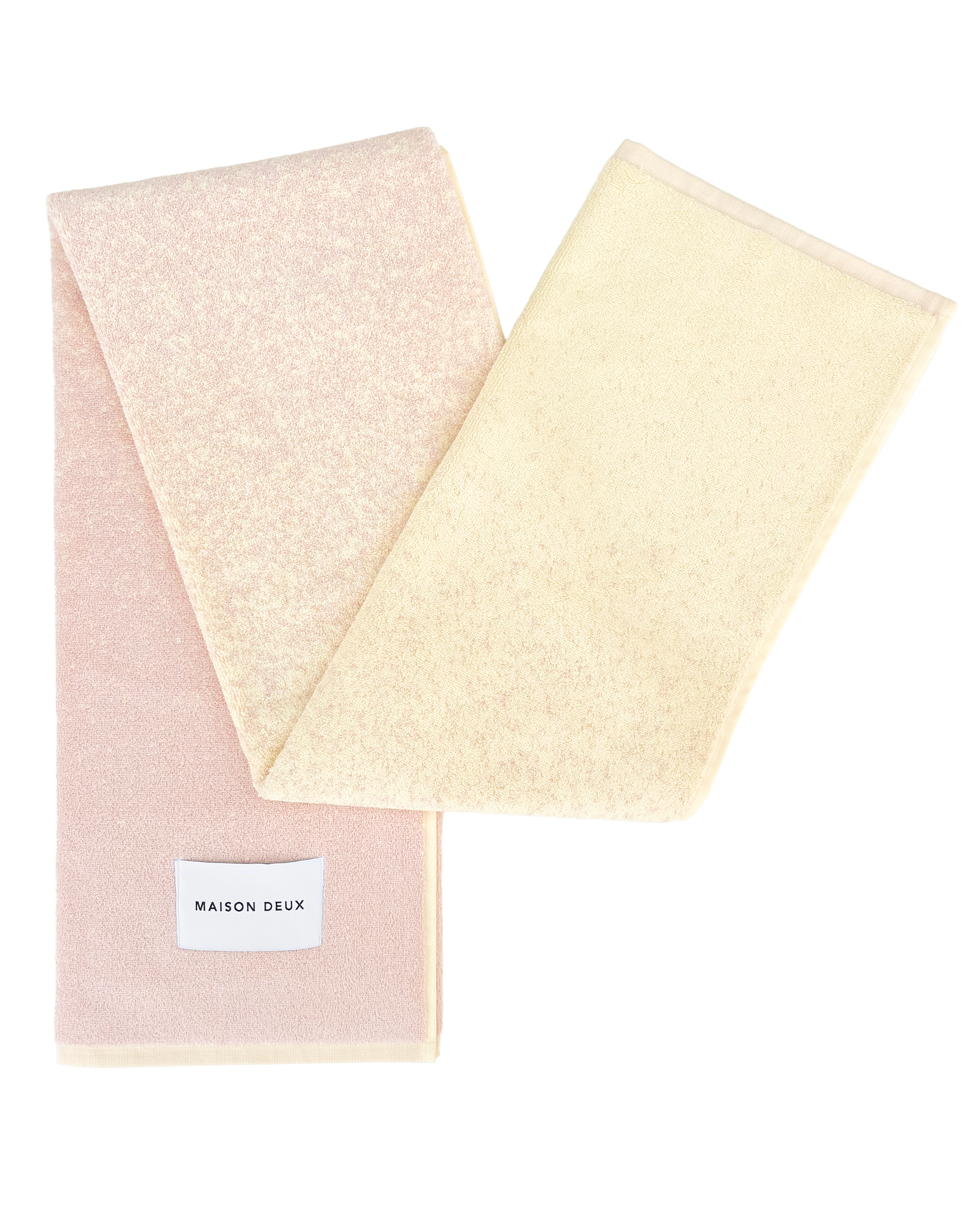 Gradient Towel Butter Yellow Pink