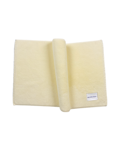 Solid Bath Mat Butter Yellow