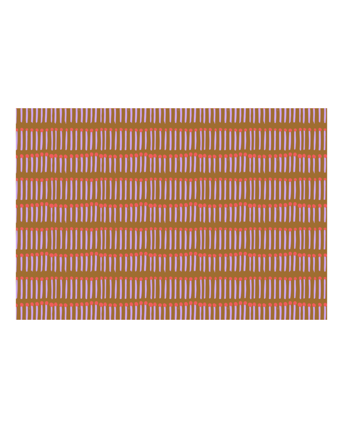Matches Doormat Toffee Lilac