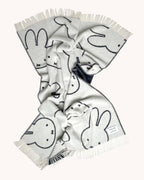 Miffy Blanket Black White