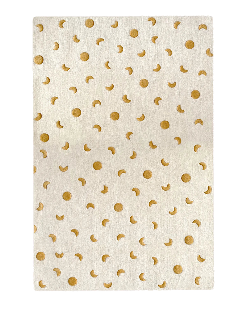 Moons Rug Gold 170 x 240 cm - Sample Sale